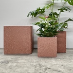 Soft Edge Cube - Poly Terrazzo